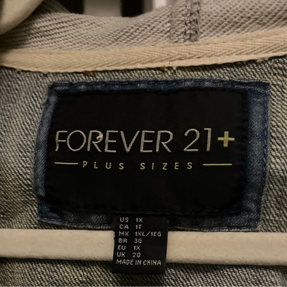 Forever 21 Jean Vested Jacket - Picture 4 of 4
